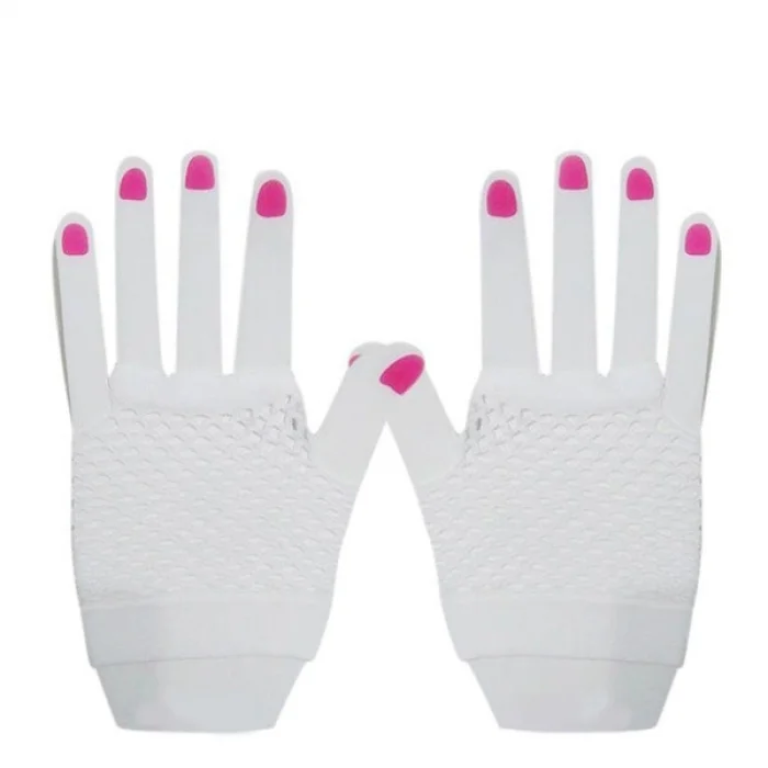 BUĞZ Kısa Beyaz File Eldiven