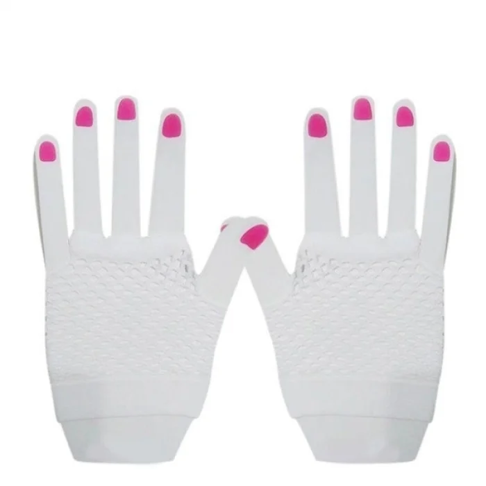 BUĞZ Kısa Beyaz File Eldiven