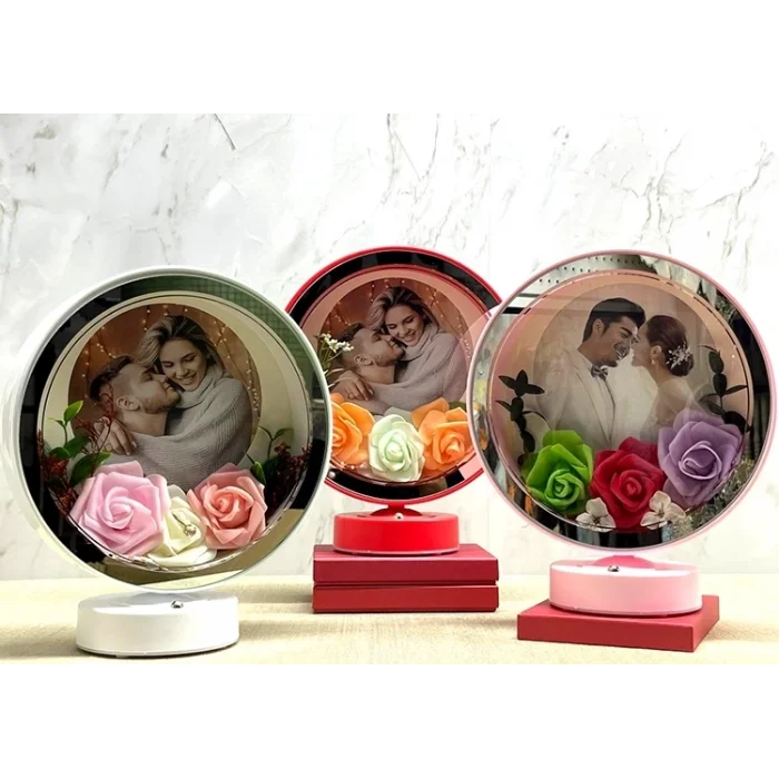 BUĞZ Kişiye Özel Fotoğraf Alanlı Ledli Çerceve Alk4449