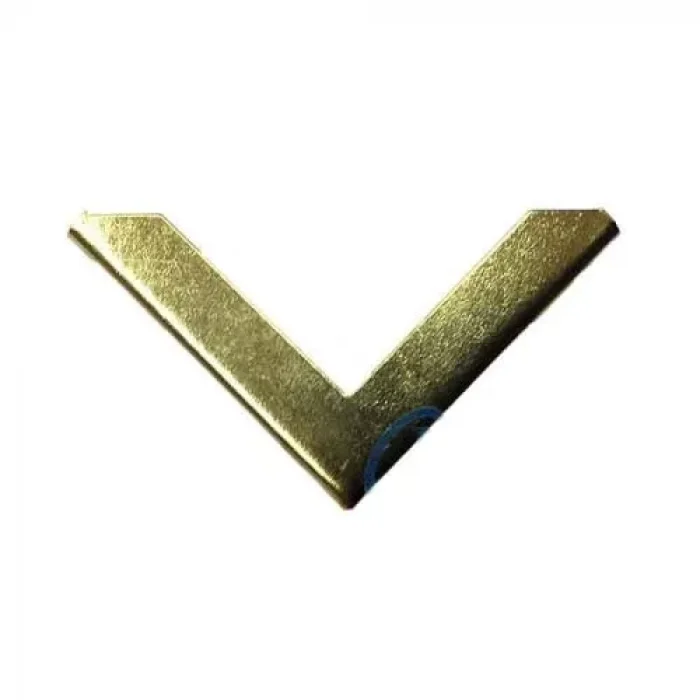 BUĞZ Kitap, Kapak, Menü, Albüm Köşesi, Büyük - 23x40mm, Sarı, 10 Adet