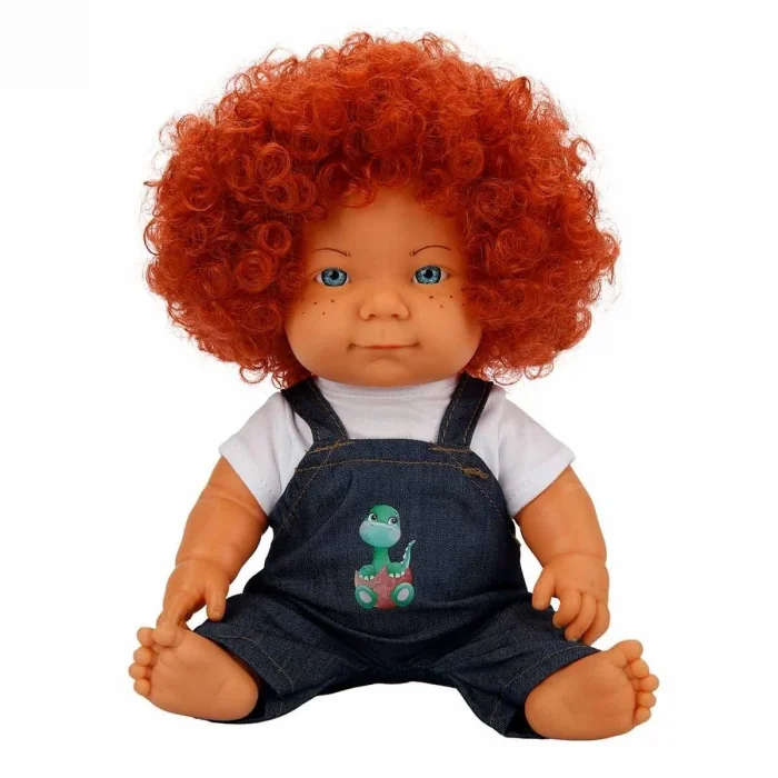  Kıvırcık Saçlı Curly Bebek 35 cm