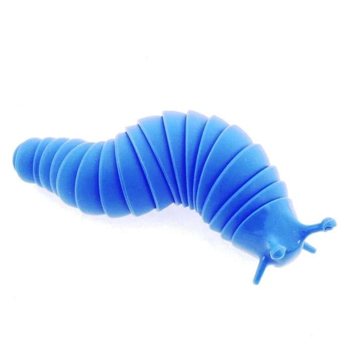  Kıvrılabilen Plastik Mavi Salyangoz