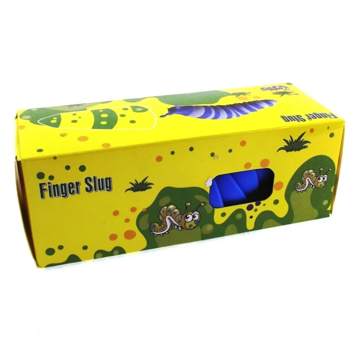  Kıvrılabilen Plastik Mavi Salyangoz