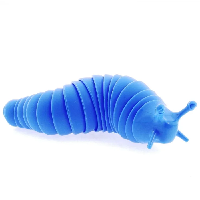  Kıvrılabilen Plastik Mavi Salyangoz