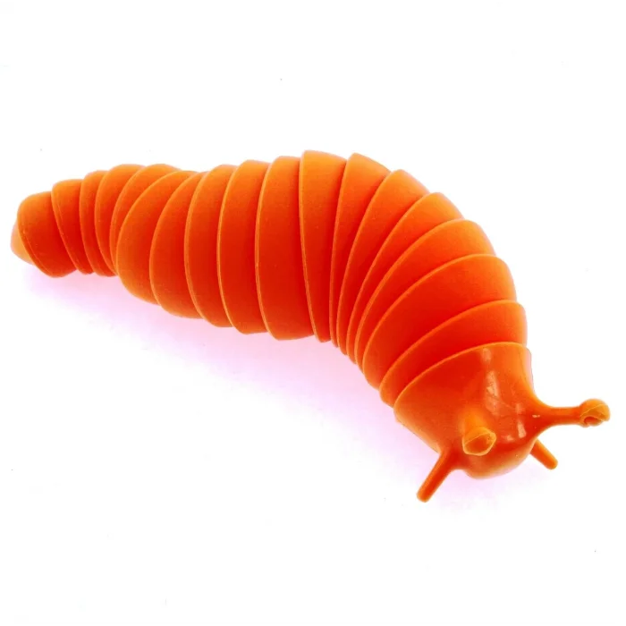  Kıvrılabilen Plastik Turuncu Salyangoz