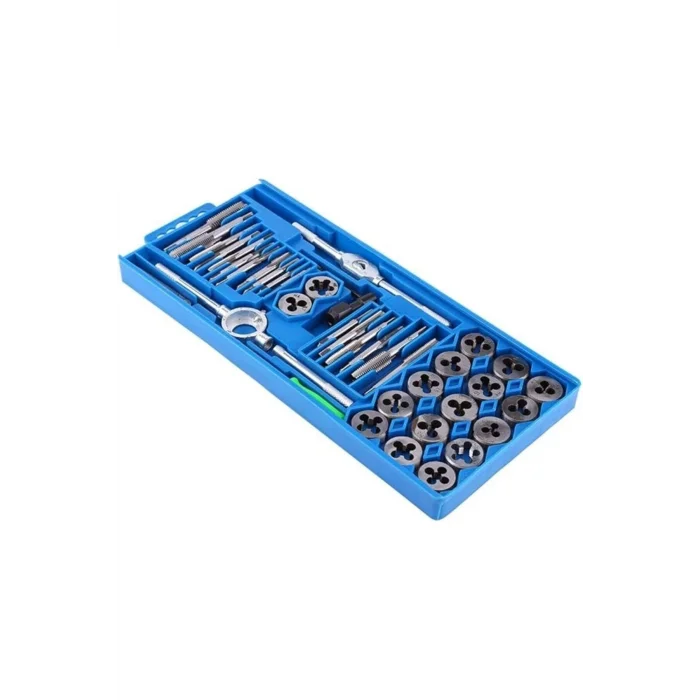 BUĞZ Klavuz 40 Parça Klavuz Açma Seti Pafta Seti Metrik Set Kılavuz Pafta Full Set