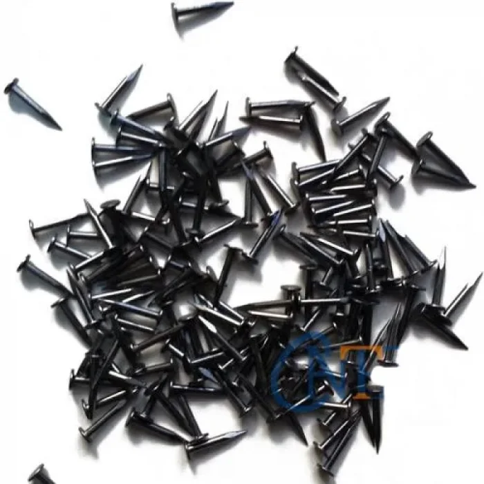 BUĞZ Eco Lounge Klips, Menteşe, Ayağı Çivisi 7mm Çelik - Siyah 10gr