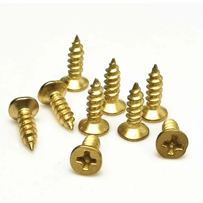 BUĞZ Klips, Menteşe, Ayak, Ağaç, Sunta Vidası 2,2x6,5mm - Sarı 1000 Adet