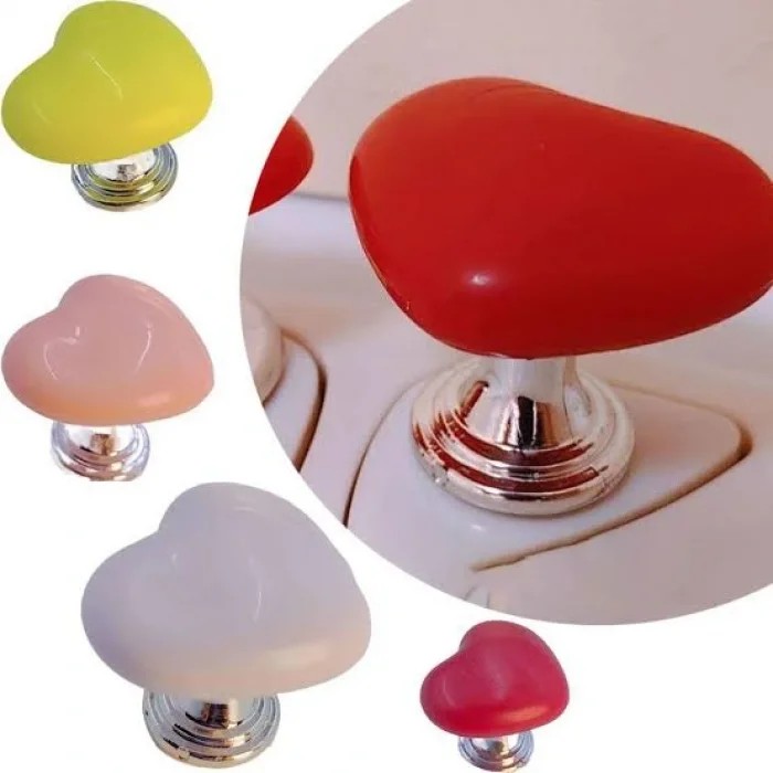 BUĞZ Klozet Sifon Tuşu Kalp Tasarımlı