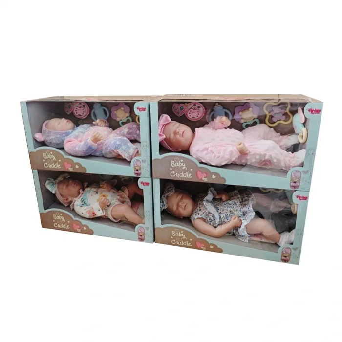 BUĞZ KNG-901-3 5 -02 1 4 KUT 43 CM GERÇEKCİ BEBEK VE