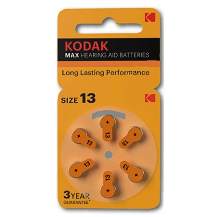 BUĞZ Kodak 6 Adet P13 İşitme Cihazı Pili