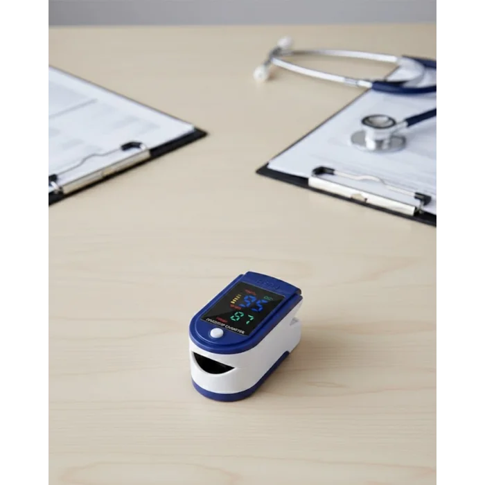 BUĞZ Kolay Kullanımlı Parmak Tipi Pulse Oksimetre Ev Tipi Kullanım