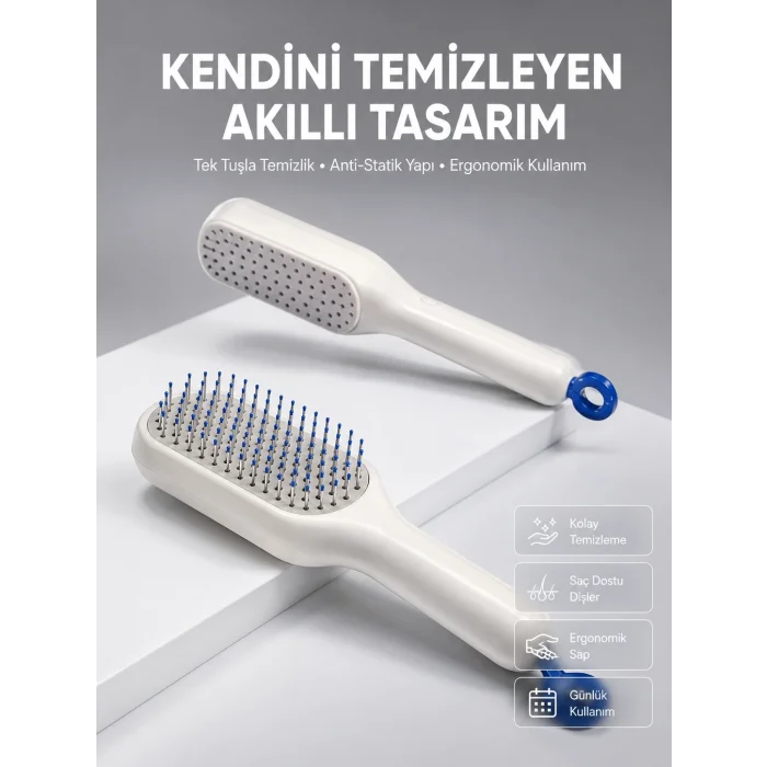 BUĞZ Kolay Temizlenen Fırçası Evcil Hayvanlara Özel Tüy Temizleme