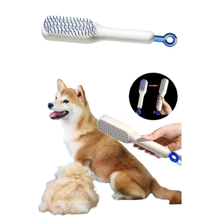  Kolay Temizlenen Fırçası Evcil Hayvanlara Özel Tüy Temizleme