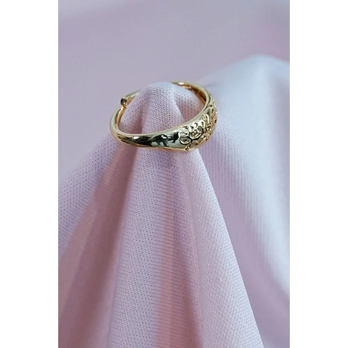 BUĞZ Kombin Yüzük Seti 3 Adet Birden Gold Renk