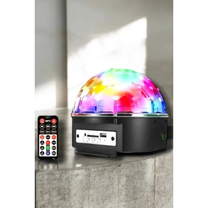  Kompakt Tasarımlı, Telefon Kontrollü Disko Topu Işıkları