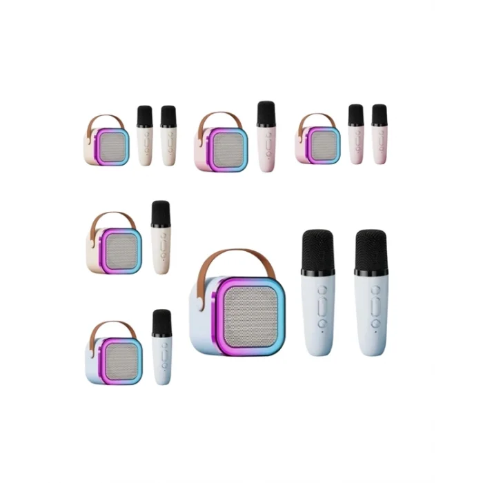  Kompakt Tasarımlı ve Kolay Taşınabilir Karaoke Sistemi