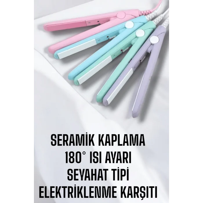BUĞZ Kompakt ve Hafif: Elektriklenme Karşıtı Mini Saç Düzleştirici - BUĞZ