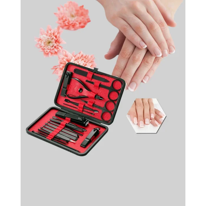 BUĞZ Kompakt ve Şık Tasarımlı 17 Parça Bakım Seti - Lisinya