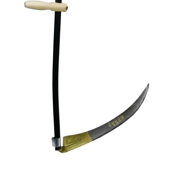 BUĞZ Komple Tırpan - Metal Saplı 6 Parça Set - Ahşap Elcik 75 Cm