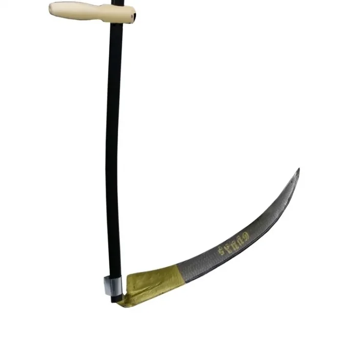 BUĞZ Komple Tırpan - Metal Saplı 6 Parça Set - Ahşap Elcik 75 Cm