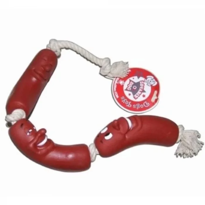  Köpek Oyuncağı Sosis