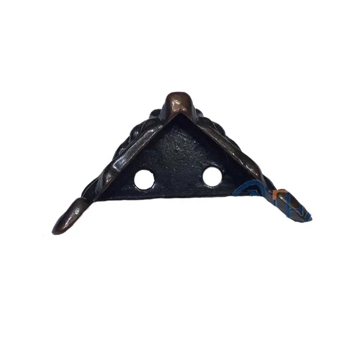 BUĞZ Köşe Etekli Sandık Ayağı, Kutu Ayak 1,5 Cm - Eskitme, 100 Adet