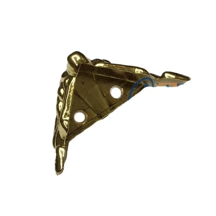 BUĞZ Köşe Etekli Sandık Ayağı, Kutu Ayak 1,5 Cm - Sarı