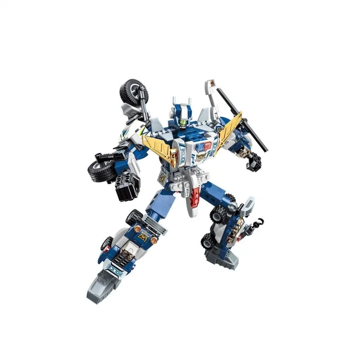 BUĞZ KP-41104 Keepley Polis Araçları Blok Seti -Vagon life