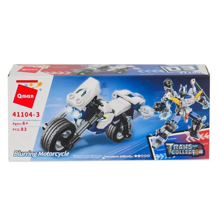 BUĞZ KP-41104 Keepley Polis Araçları Blok Seti -Vagon life