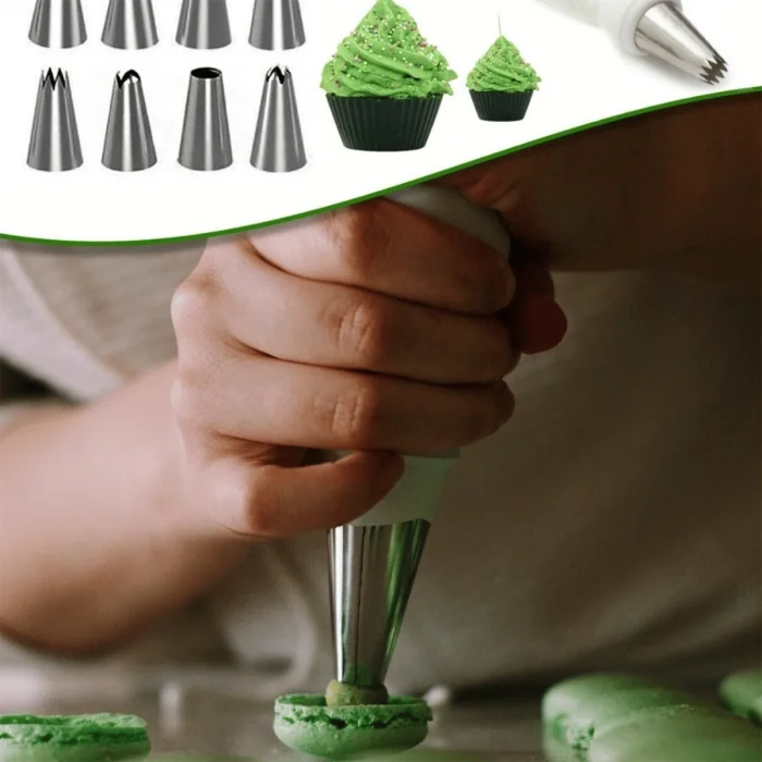 BUĞZ Krema Sıkma Seti 10 Parça