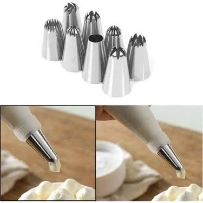 BUĞZ Krema Sıkma Seti 10 Parça