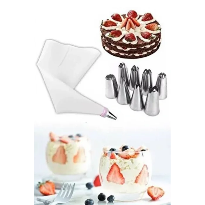 BUĞZ Krema Sıkma Seti 10 Parça