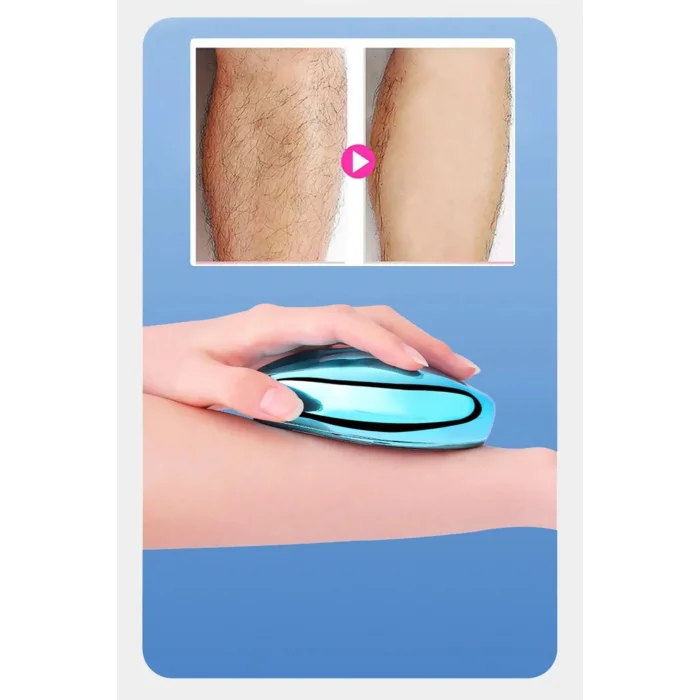 BUĞZ Kristal Epilatör Acısız Manuel Tüy Dökücü Epilatör Tüy Silgisi Epilasyon Aleti Kol Bacak Koltuk Altı