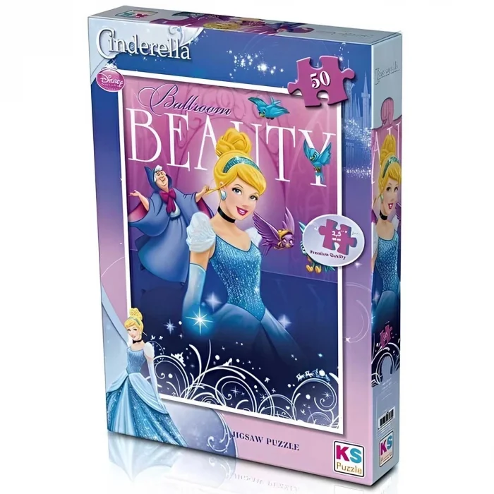  KS Games Cinderella 50 Parça Puzzle