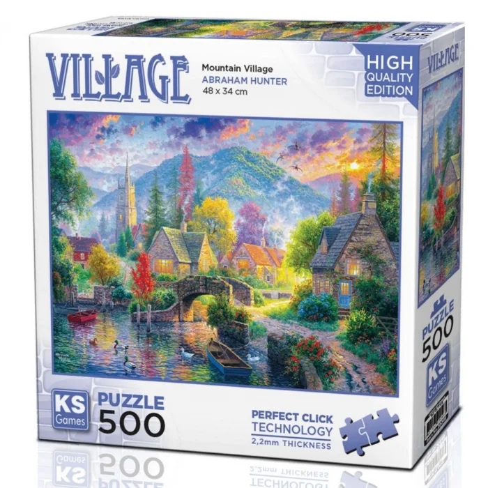 BUĞZ KS Games Mountain Village Puzzle 500 Parça 20046