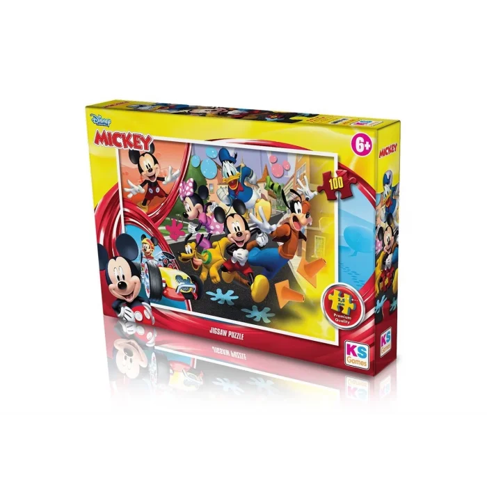  KS Puzzle 100 Parça Mickey Mouse
