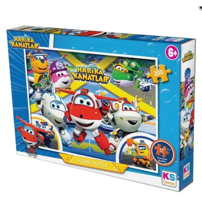  KS Puzzle 200 Parça  Harika Kanatlar