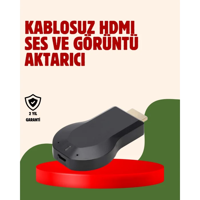  Küçük Boyutlu TV Dongle – Cep Boyutunda 1080p Ekran Yansıtıcı