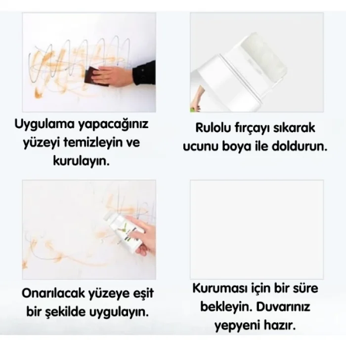  Küçük Duvar Tamir Rötuş Boyası