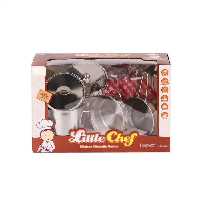  Küçük Şef Metal Mutfak Seti