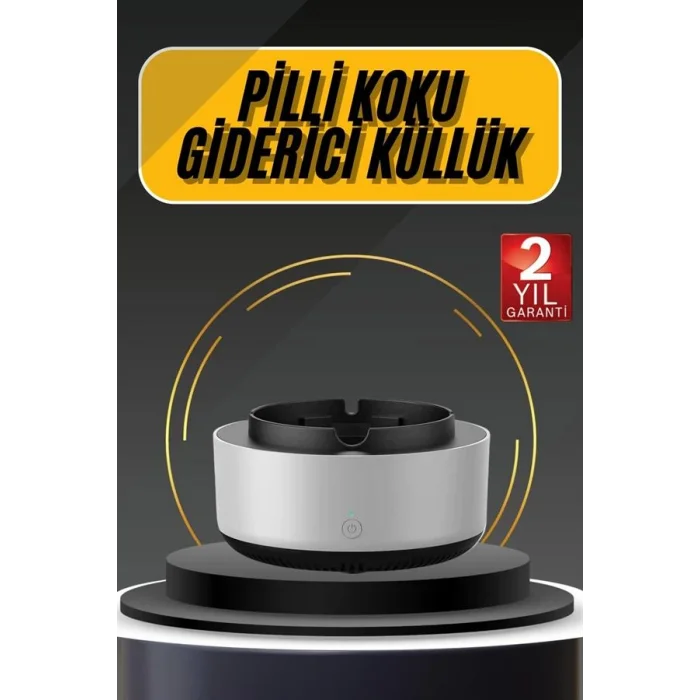 BUĞZ Kül Tablası Hava Temizleyici Araç Akıllı Küllük Duman Temizleyici - BUĞZ