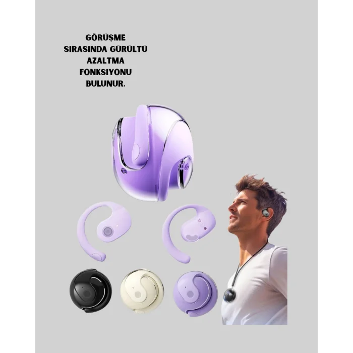 BUĞZ kulak arkası  Bluetooth Kulaklık, Gürültü Azaltma - BUĞZ