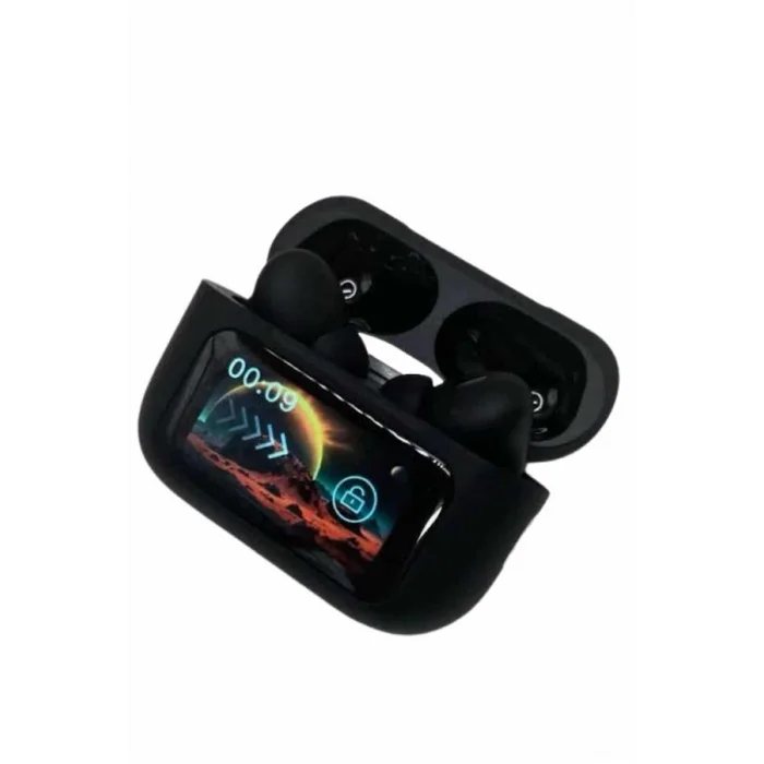 BUĞZ Kulak İçi Bluetooth Kulaklık Ekranlı Müzik Dinleme Çağrı Cevaplama Siyah Yeni Nesil - BUĞZ