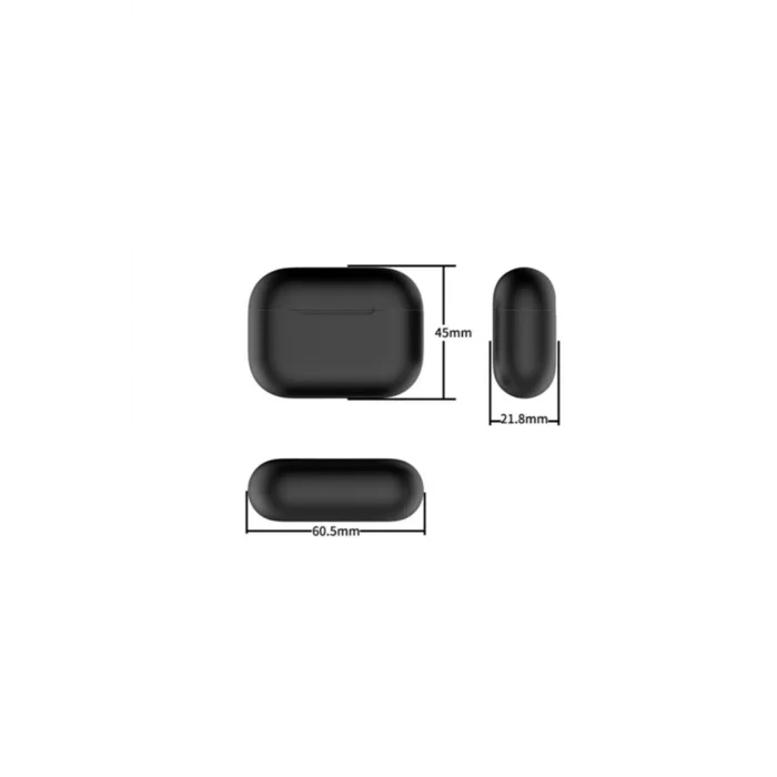 BUĞZ Kulak İçi Kablosuz Kulaklık, Bluetooth 5.0 Bağlantılı, Dokunmatik Kontrollü, Siyah Renk