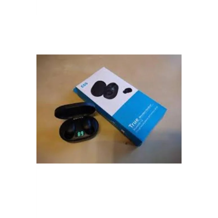 BUĞZ Kulak İçi TWS Bluetooth Kulaklık, Dokunmatik Kontrollü, Suya Dayanıklı Siyah Model