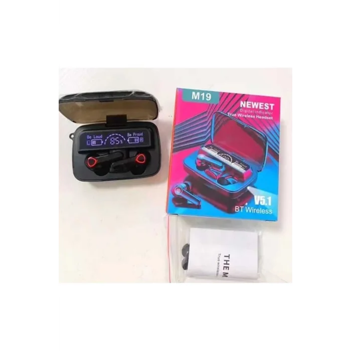 BUĞZ Kulak içi TWS Bluetooth Kulaklık - Renk: Siyah, Bluetooth Versiyon: 5.1, Mikrofon