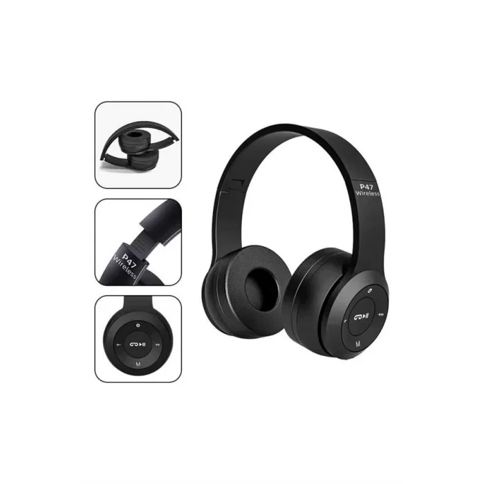 BUĞZ Kulak Üstü Bluetooth Kulaklık Yüksek Ses Kaliteli Ayarlanabilir - BUĞZ