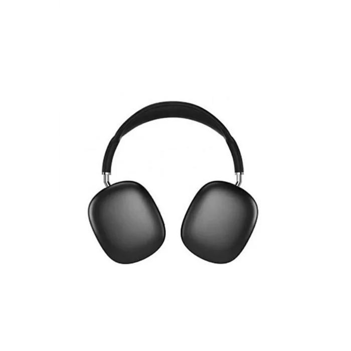 BUĞZ Kulak Üstü Kablosuz Bluetooth Kulaklık, Mikrofonlu ve SD Kart Girişli Siyah Tasarım