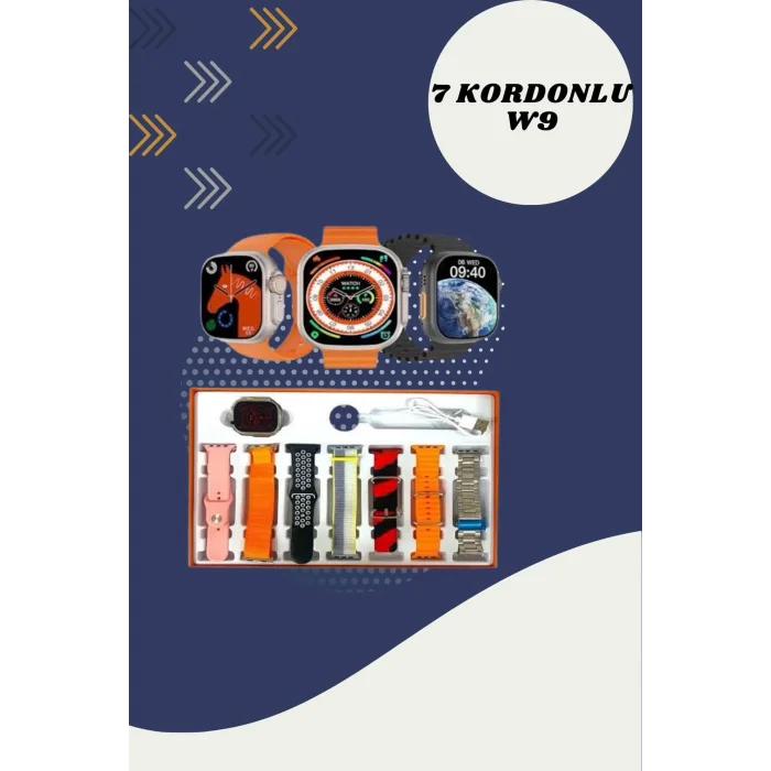 BUĞZ Kulak Üstü Kulaklık Pro9 ve Yeni Nesil Akıllı Saat Android ve İOS Uyumlu ANC Özelliği